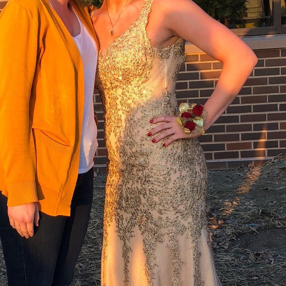Gold Prom Dress - Picture 4 of 4